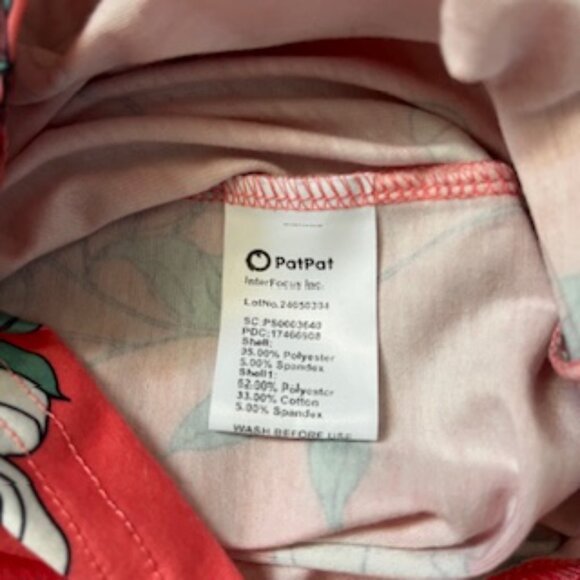 🧡3/15 PatPat Sleeveless Shorts Romper Floral Bundle x2 Kids 5-6Y - Picture 8 of 11